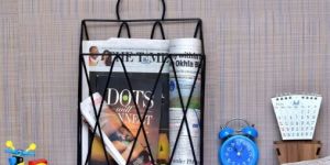 Wrought Iron Magazine Stand