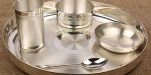 Silver Thali Set