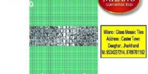 glass mosaic pillar tiles