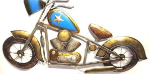 Star Bike Metal Wall Hangings