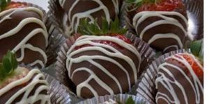Strawberry Coated Chocolates