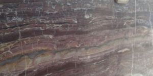 Brown Alligator Marble Slab