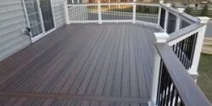 Wood Plastic Graphite Outdoor Flooring