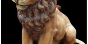 FRP Lion Statue