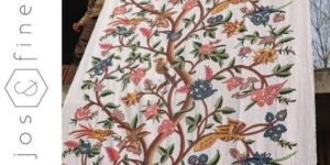 Handmade Crewel Curtains