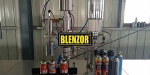 Semi Automatic Aerosol Can Filling Machinery