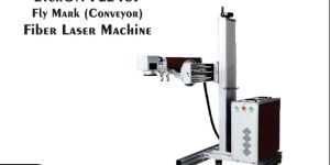 Fly Mark Conveyor Fiber Laser Marking Machine