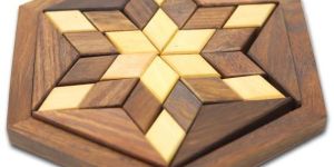 Wooden 30 Pcs Jigsaw Puzzle Brain Teaser Games Fun Learning