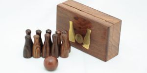 Wooden Ball and Bottle Kids Brain Teasers Toys Fun & Learning