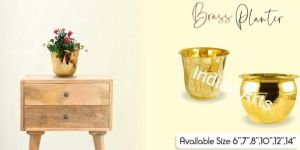 Brass Planters
