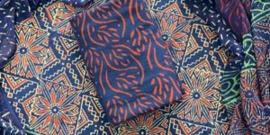 Hand Block Printed Cotton Dress Fabric