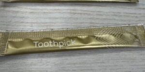 Toothpick Sachets