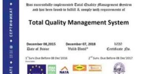 ISO 3834 Welding Quality Assurance Certification