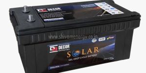 Decor 12v 200ah G2000C10 Gel Tubular Battery