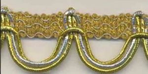 Fancy Metallic Lace
