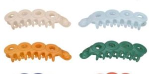 BYB74L Plain Banana Hair Clip