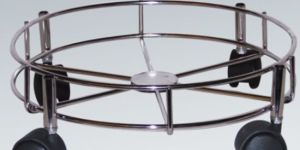 Stainless Steel Cylinder Trolley