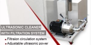 ULTRASONIC CLEANER WITH FILTRATION SYSTEM