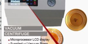 VACUUM CENTRIFUGE CONCENTRATOR