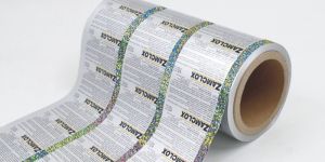 Holographic Strip on Aluminium Foil