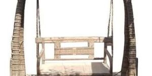 Wooden Carved Swing
