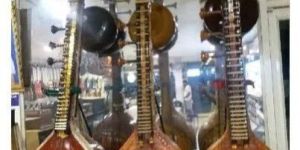 Wooden Saraswati Veena.