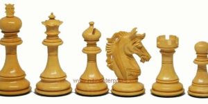 K0026 Elvis Wooden Chess Pieces