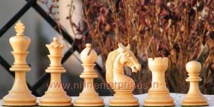 K0047 Piatigorsky Cup Wooden Chess Pieces