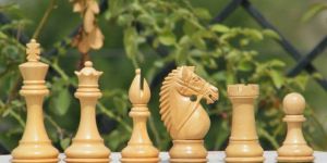 K0321 Bridle Series Knight Wooden Chess Pieces