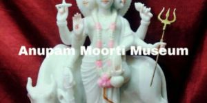 Marble Dattatreya Statue