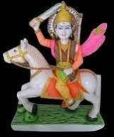 Marble Kalki Avtar Statue