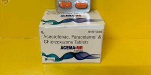 Aceclofenac 100 Mg Ad Paracetamol 325 Mg Chorzoxazoe 500 Mg Tablets