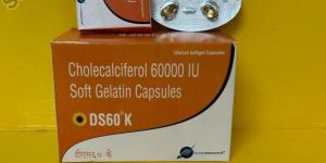 Cholecalciferol 60000 IU Soft gelatin capsules DS-60 K CAP