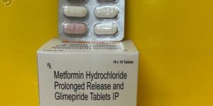 Glimepiride 2mg Metformin Hydrochloride 500 Mg Prolonged Reales Tablets IP