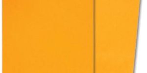 Yellow Laminated Envelope