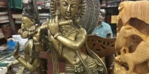 Krishna Brass Statue