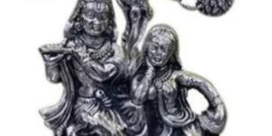 Metal Radha Krishna Statue