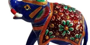 Metal Elephant Statue