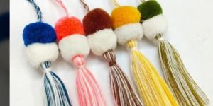 Cotton Pompom Tassel