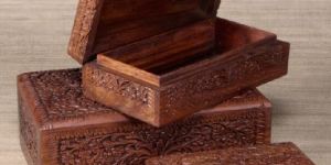 Handcrafted Decorative Wooden Box
