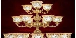 Antique Brass Chandelier