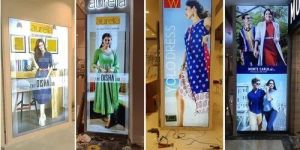 LED Fabric Light Box Signage