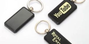 Metal Plate Keychain