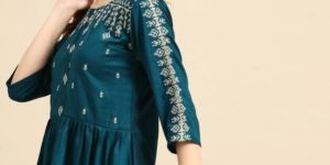 Embroidered Short Top