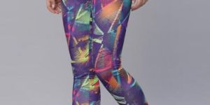 Multicolour Printed Track Pant