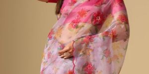 Organza Printed Saree