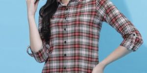 Poly Cotton Checks Shirt