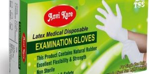 Latex Disposable Examination Gloves