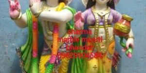 Marble Radha Krishna Moorti