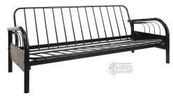 Black Metal Sofa Cum Bed